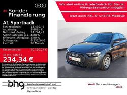 Grau Gebraucht 2021 Audi A1 Sportback Advanced Kleinwagen | 18.429 € (Fairer Preis)