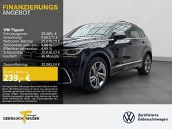Schwarz Gebraucht 2022 VW Tiguan R-line SUV | 29.680 € (Guter Preis)