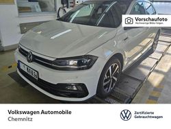 Pure white/schwarz Gebraucht 2021 VW Polo Highline Limousine | 19.430 € (Etwas zu teuer)