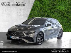 Metalliclack mountaingrau Gebraucht 2025 Mercedes A180 AMG Limousine | 33.850 € (Fairer Preis)
