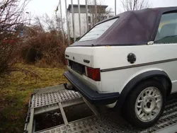 Weiß Gebraucht 1984 VW Golf Cabriolet Cabrio | 8.000 €