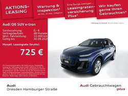 Ascariblau metallic Gebraucht 2024 Audi Q6 e-tron Sport SUV | 74.990 € (Fairer Preis)