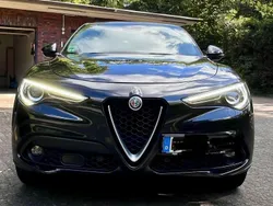 Schwarz Gebraucht 2018 Alfa Romeo Stelvio Ti SUV | 22.500 € (Fairer Preis)