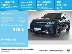 Nightshade blue metallic Gebraucht 2024 VW Tiguan R-line SUV | 42.999 € (Etwas zu teuer)