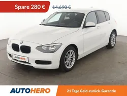 Weiß Gebraucht 2014 BMW 116 Kleinwagen | 14.410 € (Etwas zu teuer)