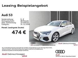 Weiß Gebraucht 2024 Audi S3 Ambiente Limousine | 43.930 € (Fairer Preis)