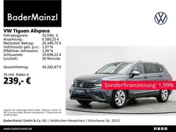 Platinum grey metallic (metallic) Gebraucht 2024 VW Tiguan Allspace Life SUV | 32.930 € (Guter Preis)