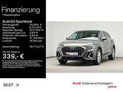 Grau Gebraucht 2022 Audi Q3 Sportback S-Line SUV | 34.888 € (Guter Preis)