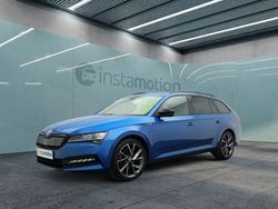 Blau Gebraucht 2021 Skoda Superb SportLine Kombi | 30.599 € (Etwas zu teuer)