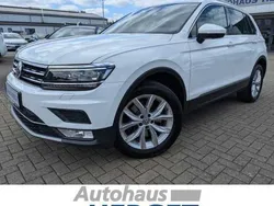 Pure white Gebraucht 2016 VW Tiguan Highline SUV | 21.990 € (Fairer Preis)
