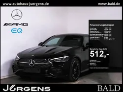 Schwarz obsidianschwarz metallic Gebraucht 2024 Mercedes CLE220 AMG Coupé | 53.880 € (Guter Preis)