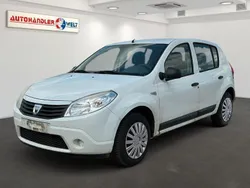 Weiß Gebraucht 2009 Dacia Sandero Kleinwagen | 499 € (Superpreis)