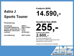 Grau Gebraucht 2015 Opel Astra Style Kombi | 14.590 € (Teuer)
