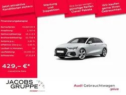 Gletscherweiß metallic Gebraucht 2024 Audi S3 Ambiente Limousine | 46.820 € (Etwas zu teuer)