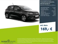 Perlmuttschwarz Neu 2025 Dacia Sandero Expression Kleinwagen | 16.230 € (Guter Preis)