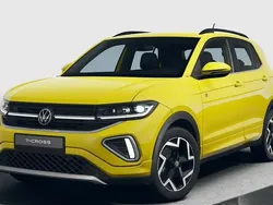 Gelb Neu 2025 VW T-Cross R-line SUV | 30.300 € (Teuer)