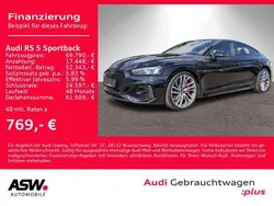 Mythosschwarz metallic Gebraucht 2022 Audi RS5 Kombi | 69.790 € (Guter Preis)