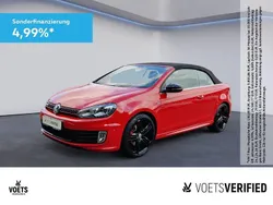 Rot Gebraucht 2017 VW Golf Edition Cabrio | 21.980 € (Etwas zu teuer)