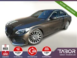 Braun Gebraucht 2017 Mercedes C300 AMG line Limousine | 23.488 € (Fairer Preis)