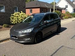 Grau Gebraucht 2017 Ford Grand C-Max Titanium Van / Kleinbus | 9.300 € (Guter Preis)