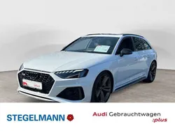 Gletscherweiß metallic Gebraucht 2023 Audi RS4 Sport Kombi | 84.950 € (Teuer)