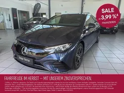 Blau Gebraucht 2024 Mercedes EQE300 AMG line Limousine | 47.750 € (Superpreis)