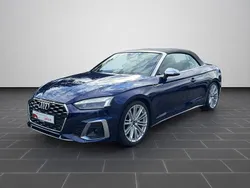 Navarrablau metallic verdeck schwarz (metallic) Gebraucht 2024 Audi S5 Comfort Cabrio | 67.900 € (Fairer Preis)