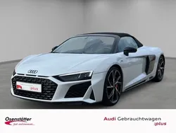 Weiss Gebraucht 2023 Audi R8 Spyder Performance Cabrio | 184.320 € (Etwas zu teuer)