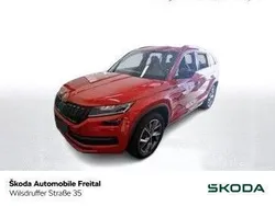 Velvetrot premium metallic Gebraucht 2021 Skoda Kodiaq SportLine SUV | 35.490 € (Fairer Preis)