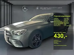Grau Gebraucht 2022 Mercedes E300 AMG Limousine | 39.690 € (Fairer Preis)
