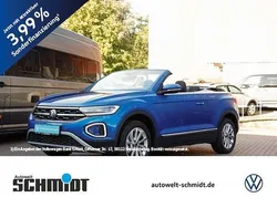 Ravennablau metallic Gebraucht 2024 VW T-Roc Cabriolet Style Cabrio | 31.498 € (Superpreis)