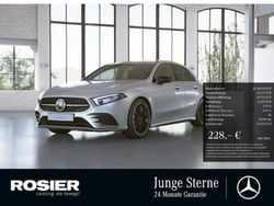 Weiss / digitalweiss (metallic) Gebraucht 2021 Mercedes 200 AMG Coupé | 26.340 € (Guter Preis)