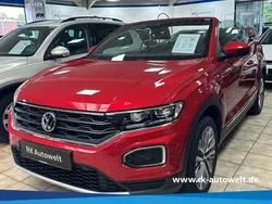 Rot Gebraucht 2021 VW T-Roc Cabriolet Style Cabrio | 29.990 € (Teuer)