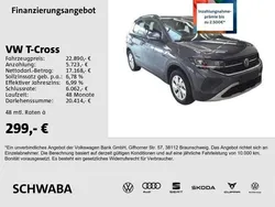 Grau Gebraucht 2024 VW T-Cross Life SUV | 22.890 € (Fairer Preis)