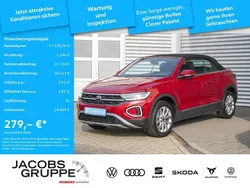 Rot Gebraucht 2024 VW T-Roc Cabriolet Style Cabrio | 27.970 € (Fairer Preis)