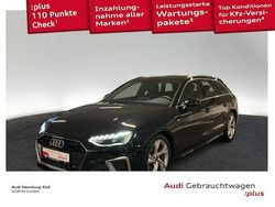 Schwarz Gebraucht 2021 Audi A4 S-Line Kombi | 26.770 € (Fairer Preis)