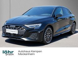 Mythosschwarz metallic Gebraucht 2025 Audi A3 Sportback S-Line Limousine | 42.990 € (Etwas zu teuer)