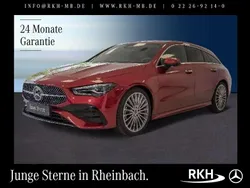 Rot Gebraucht 2024 Mercedes CLA200 Shooting Brake AMG line Kombi | 34.950 € (Etwas zu teuer)