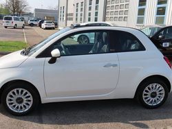 Weiß Gebraucht 2020 Fiat 500 Lounge Cabrio | 13.950 € (Etwas zu teuer)