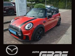 Rot Gebraucht 2021 Mini John Cooper Works Cabriolet Cabrio | 24.990 € (Fairer Preis)