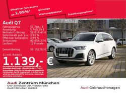 Gletscherweiß metallic Gebraucht 2022 Audi Q7 S-Line SUV | 57.784 € (Guter Preis)