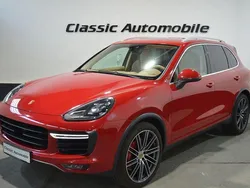 Karminrot Gebraucht 2014 Porsche Cayenne Turbo SUV | 26.750 € (Superpreis)