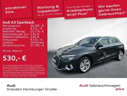 Manhattangrau metallic Neu 2024 Audi A3 Sportback e-tron Advanced Plus Limousine | 34.980 € (Fairer Preis)
