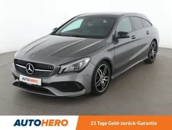 Grau Gebraucht 2018 Mercedes CLA250 Shooting Brake AMG line Kombi | 24.000 € (Fairer Preis)