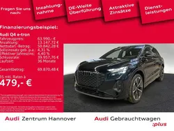 Mythosschwarz metallic Gebraucht 2024 Audi Q4 e-tron Ambiente SUV | 63.990 €