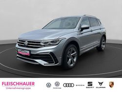 Silber Gebraucht 2022 VW Tiguan Allspace R-line SUV | 35.490 € (Fairer Preis)