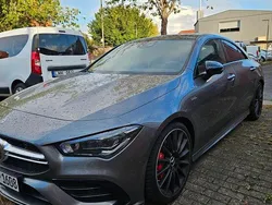 Grau Gebraucht 2021 Mercedes CLA35 AMG AMG Coupé | 43.000 € (Etwas zu teuer)