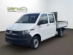 Weiss (metallic) Gebraucht 2021 VW T6.1 Van | 26.989 € (Etwas zu teuer)