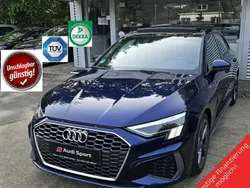 Blau Gebraucht 2021 Audi A3 S-Line Limousine | 29.950 € (Fairer Preis)