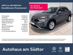 Indiumgrau metallic Gebraucht 2022 VW T-Roc Life SUV | 26.980 € (Guter Preis)